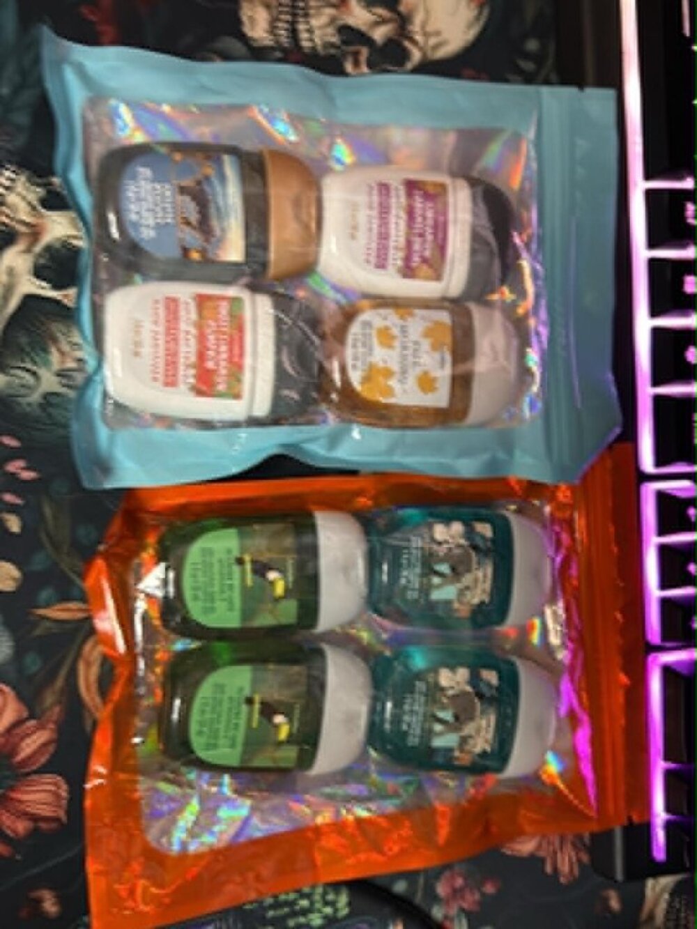 Bath & Body works set of 8 random hand sanitizers